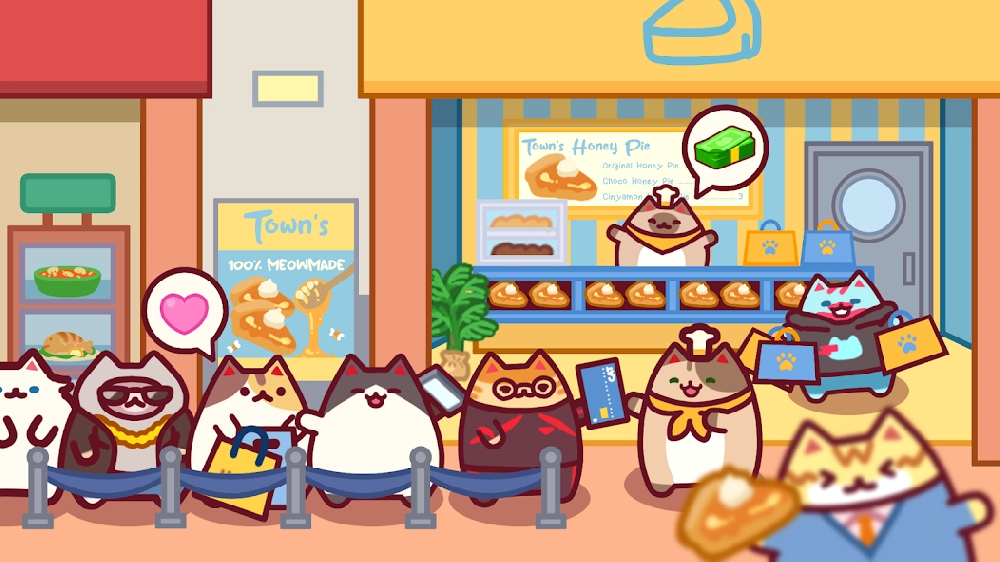 Cat Mall: Idle Shopping Tycoon [Free shoping]