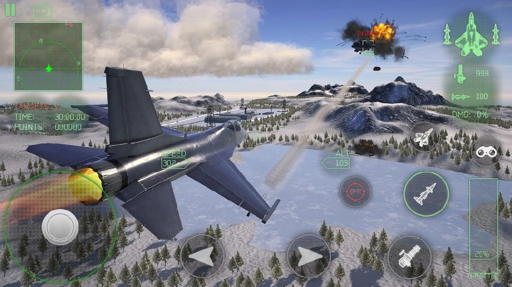 Fighter Jet Combat : Warzone [Free shoping]