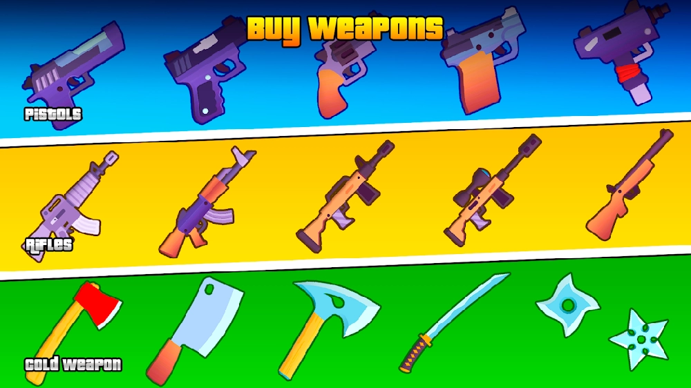 Gangs Wars: Pixel Shooter RP [Free shoping]