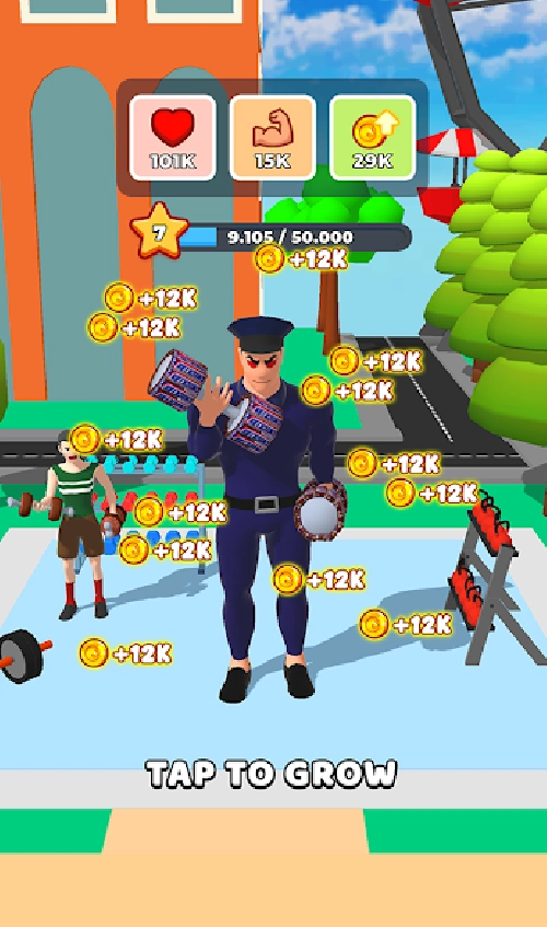 Gym Idle Clicker: Fitness Hero [Бесплатные покупки]