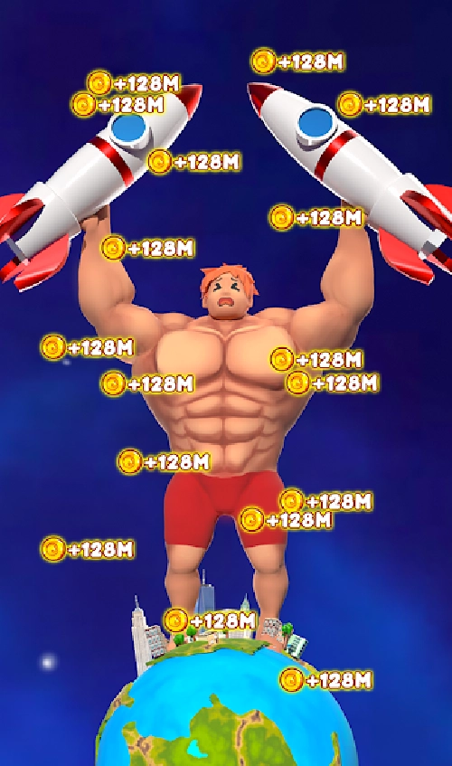 Gym Idle Clicker: Fitness Hero [Бесплатные покупки]