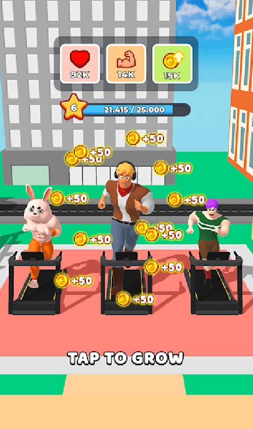 Gym Idle Clicker: Fitness Hero [Бесплатные покупки]