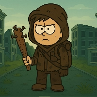 Idle Outlands [Free shoping] - Survive, scavenge, trade, and cure the virus in a zombie wasteland.