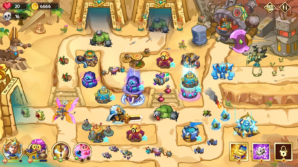 King of Defense 5: TD Games [Бесплатные покупки]