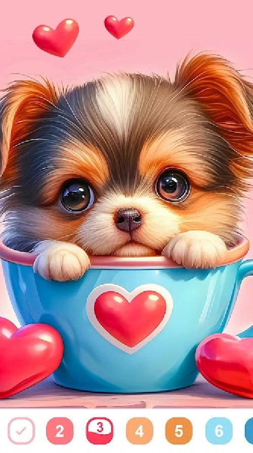 Love Color - Paint By Number [Free shoping]