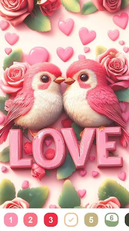 Love Color - Paint By Number [Free shoping]