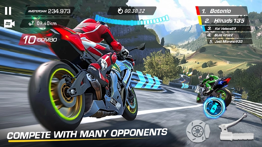 Moto Rider: Traffic Highway [Free shoping]