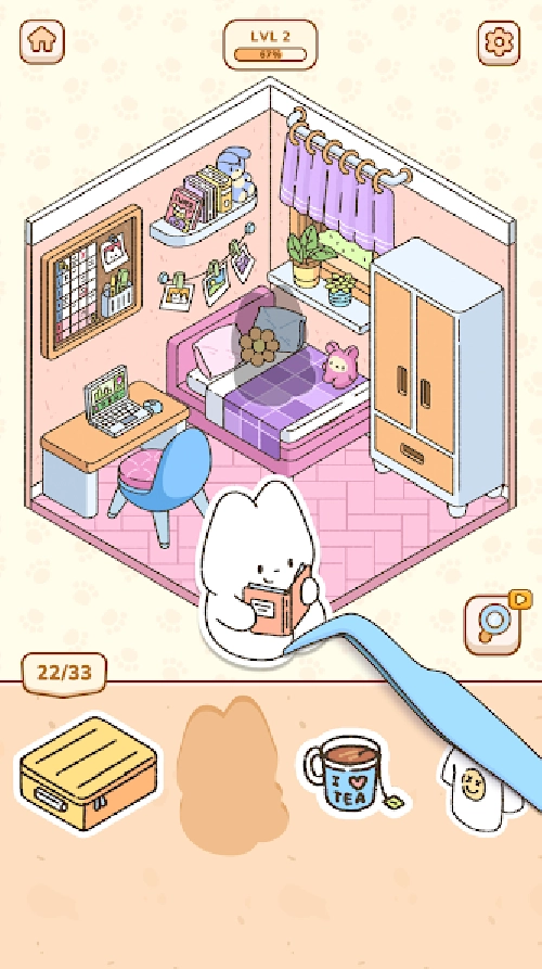 My Sticker Room: Декор Комнаты [Бесплатные покупки]