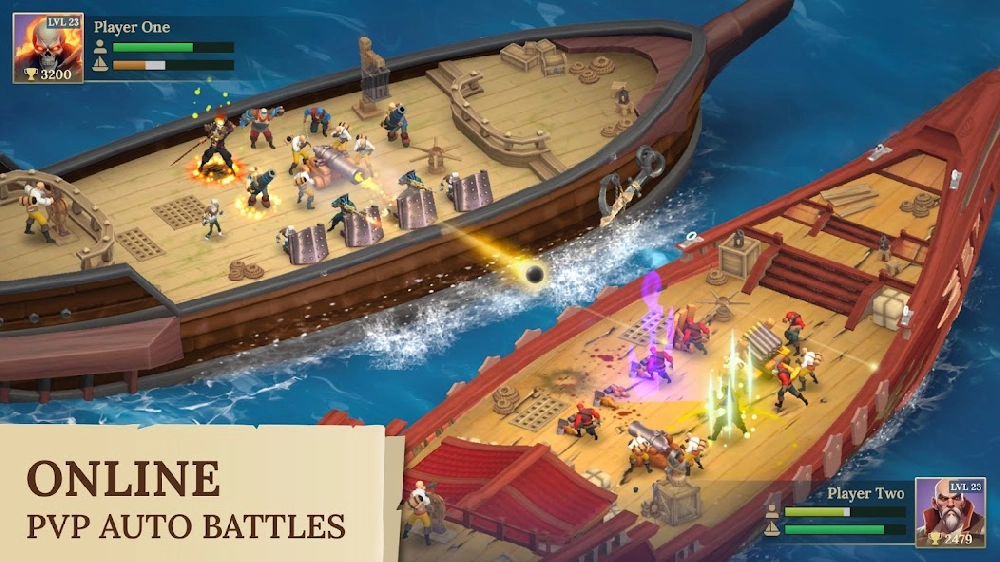 Pirate Ships?Строй и сражайся [Бесплатные покупки]