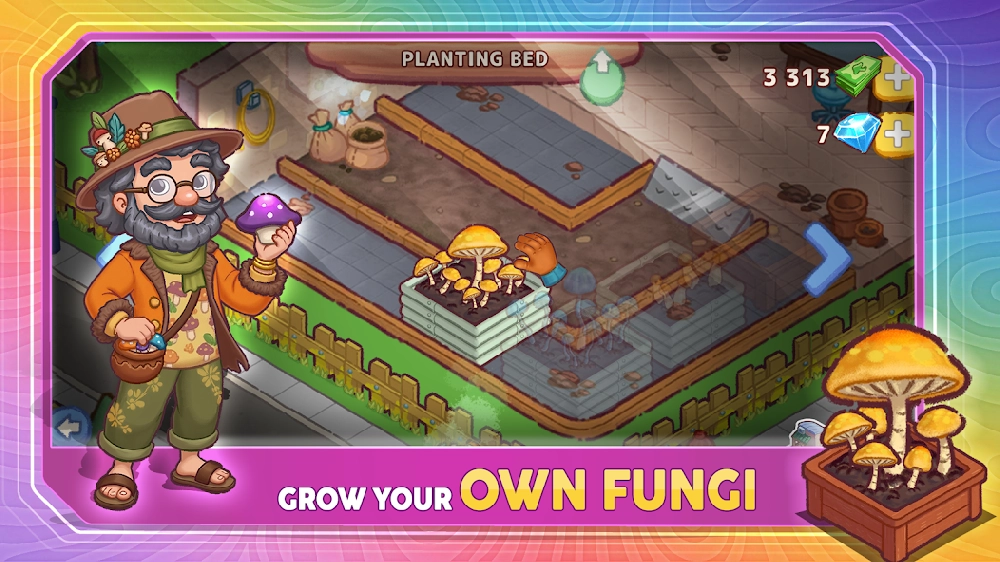 Shroomtopia: Trippy Farm Game [Free shoping]