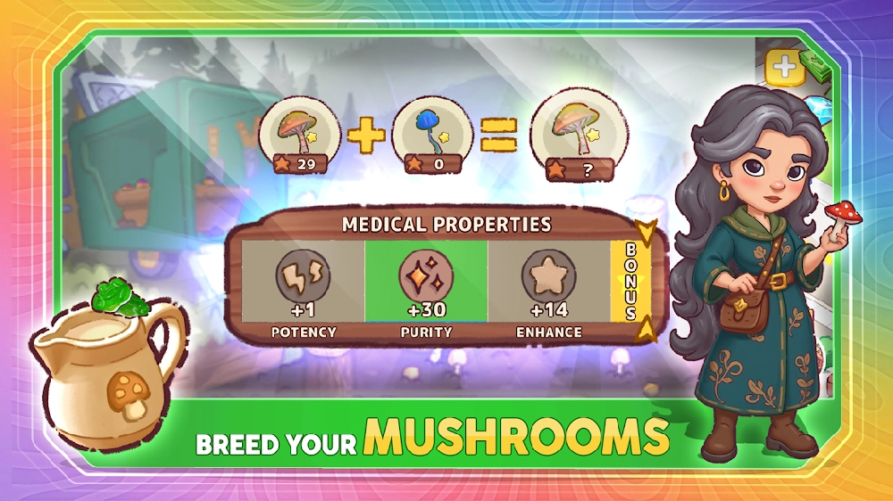 Shroomtopia: Trippy Farm Game [Free shoping]