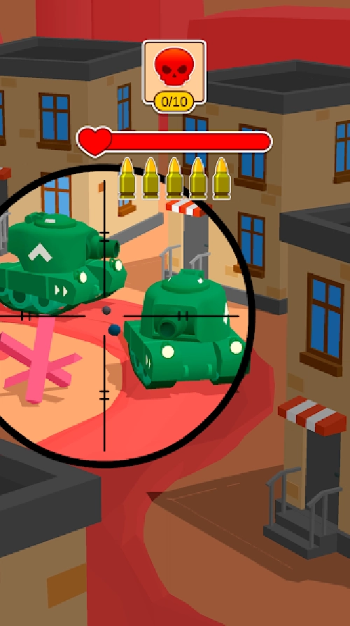 Tank Sniper: 3D Shooting Games [Free shoping]