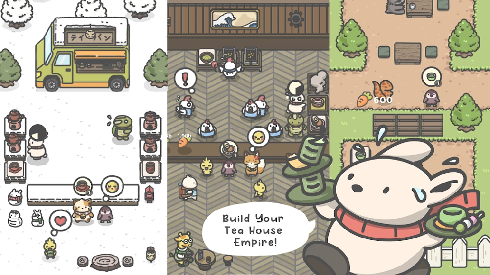 Tsuki Tea House: Idle Journey [Free shoping]