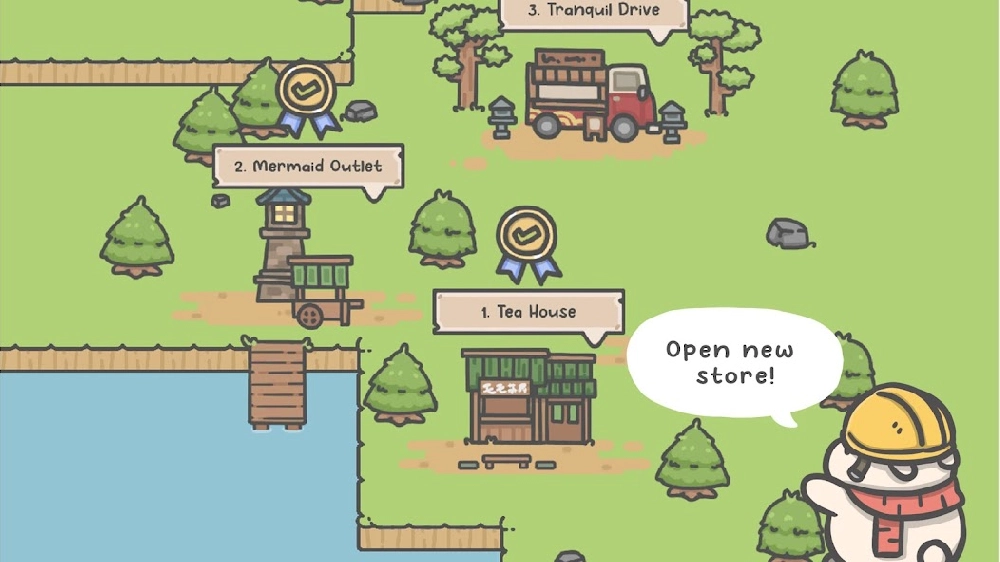 Tsuki Tea House: Idle Journey [Free shoping]